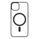Husa OBAL:ME MagNetix Outline (MagSafe) pentru Apple iPhone 13, Neagra (Bakr, 57983126759) by www.silkase.ro