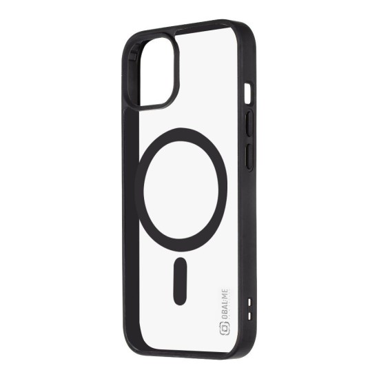Husa OBAL:ME MagNetix Outline (MagSafe) pentru Apple iPhone 14, Neagra (Bakr, 57983126760) by www.silkase.ro