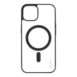 Husa OBAL:ME MagNetix Outline (MagSafe) pentru Apple iPhone 14, Neagra