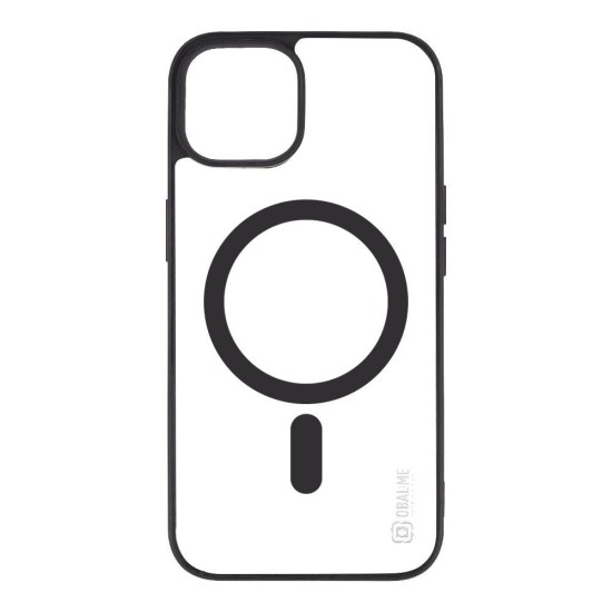 Husa OBAL:ME MagNetix Outline (MagSafe) pentru Apple iPhone 14, Neagra (Bakr, 57983126760) by www.silkase.ro