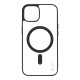 Husa OBAL:ME MagNetix Outline (MagSafe) pentru Apple iPhone 14, Neagra (Bakr, 57983126760) by www.silkase.ro