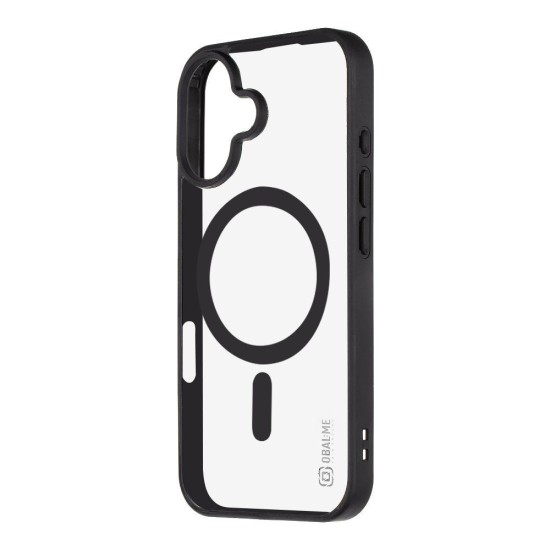 Husa OBAL:ME MagNetix Outline (MagSafe) pentru Apple iPhone 16, Neagra (Bakr, 57983126762) by www.silkase.ro