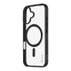 Husa OBAL:ME MagNetix Outline (MagSafe) pentru Apple iPhone 16, Neagra (Bakr, 57983126762) by www.silkase.ro