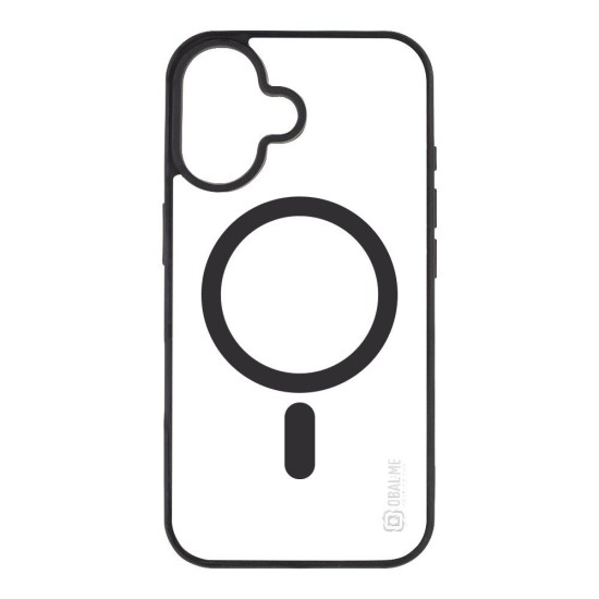 Husa OBAL:ME MagNetix Outline (MagSafe) pentru Apple iPhone 16, Neagra (Bakr, 57983126762) by www.silkase.ro