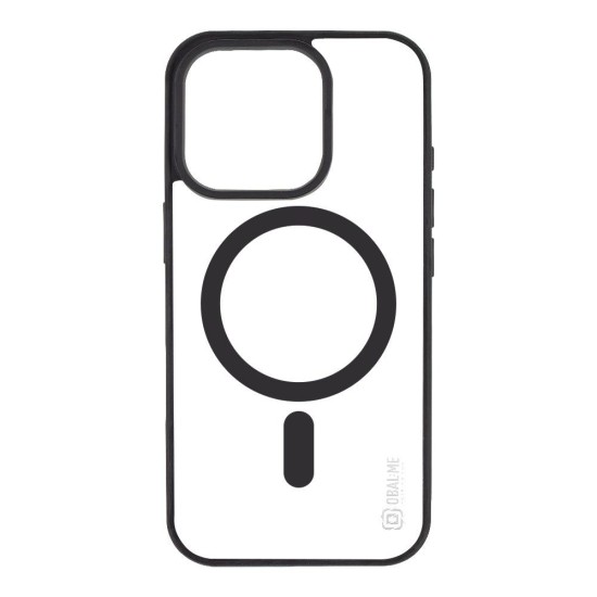 Husa OBAL:ME MagNetix Outline (MagSafe) pentru Apple iPhone 16 Pro, Neagra (Bakr, 57983126763) by www.silkase.ro