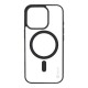 Husa OBAL:ME MagNetix Outline (MagSafe) pentru Apple iPhone 16 Pro, Neagra (Bakr, 57983126763) by www.silkase.ro