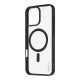 Husa OBAL:ME MagNetix Outline (MagSafe) pentru Apple iPhone 16 Pro Max, Neagra (Bakr, 57983126764) by www.silkase.ro