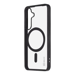 Husa OBAL:ME MagNetix Outline (MagSafe) pentru Samsung Galaxy S25, Neagra