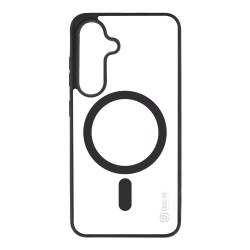Husa OBAL:ME MagNetix Outline (MagSafe) pentru Samsung Galaxy S25, Neagra