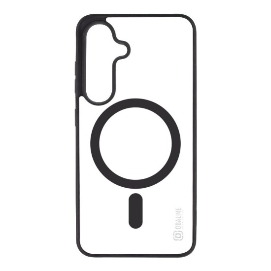 Husa OBAL:ME MagNetix Outline (MagSafe) pentru Samsung Galaxy S25, Neagra (Bakr, 57983126766) by www.silkase.ro