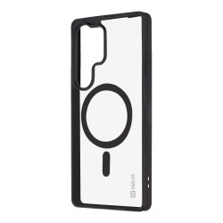 Husa OBAL:ME MagNetix Outline (MagSafe) pentru Samsung Galaxy S25 Ultra, Neagra