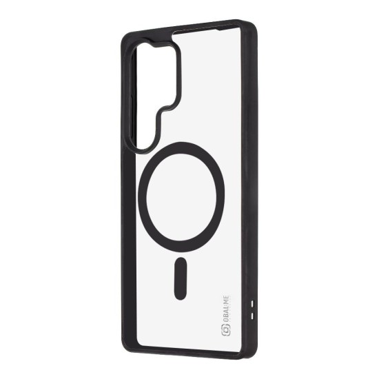 Husa OBAL:ME MagNetix Outline (MagSafe) pentru Samsung Galaxy S25 Ultra, Neagra (Bakr, 57983126767) by www.silkase.ro