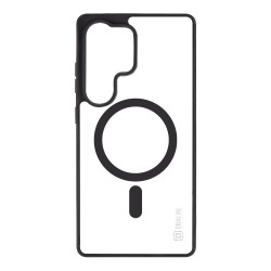Husa OBAL:ME MagNetix Outline (MagSafe) pentru Samsung Galaxy S25 Ultra, Neagra