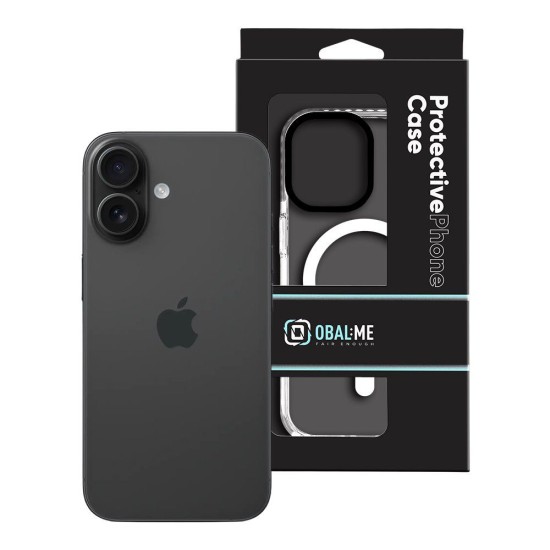 Husa Bumper OBAL:ME MagNetix pentru Apple iPhone 16, Alba Husa Bumper OBAL:ME MagNetix pentru Apple iPhone 16, Alba (Bakr, 57983126772) by www.silkase.ro