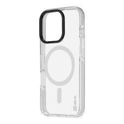 Husa Bumper OBAL:ME MagNetix pentru Apple iPhone 16 Pro, Alba