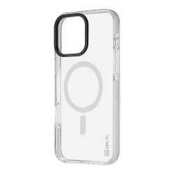 Husa Bumper OBAL:ME MagNetix pentru Apple iPhone 16 Pro Max, Alba