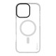 Husa Bumper OBAL:ME MagNetix pentru Apple iPhone 16 Pro Max, Alba (Bakr, 57983126774) by www.silkase.ro