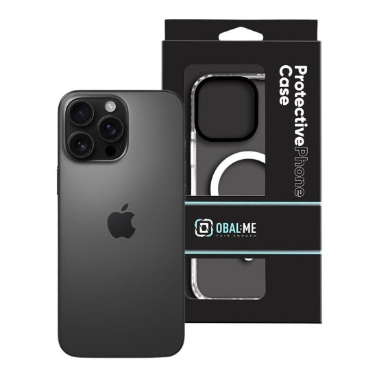 Husa Bumper OBAL:ME MagNetix pentru Apple iPhone 16 Pro Max, Alba (Bakr, 57983126774) by www.silkase.ro