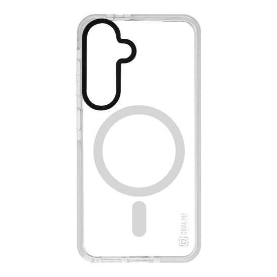 Husa Bumper OBAL:ME MagNetix pentru Samsung Galaxy S25, Alba (Bakr, 57983126776) by www.silkase.ro
