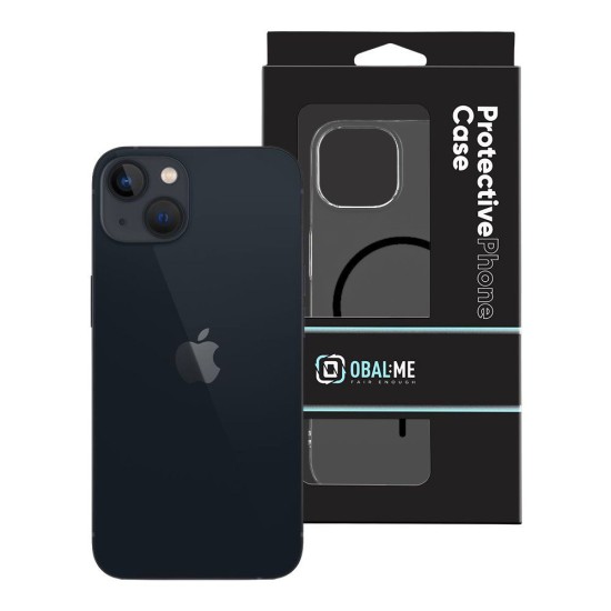 Husa OBAL:ME MagNetix Limpid (MagSafe) pentru Apple iPhone 13, Transparentă (Bakr, 57983126785) by www.silkase.ro