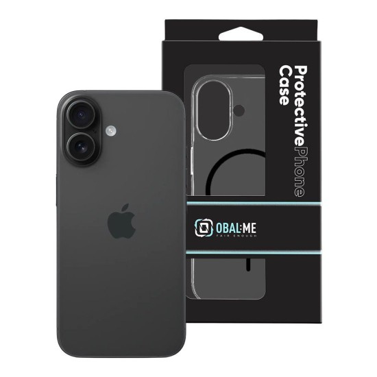Husa OBAL:ME MagNetix Limpid (MagSafe) pentru Apple iPhone 16, Transparentă (Bakr, 57983126788) by www.silkase.ro