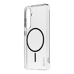 Husa OBAL:ME MagNetix Limpid (MagSafe) pentru Samsung Galaxy S25, Transparentă