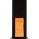 Curea Textilă OBAL:ME pentru Apple Watch 42-49mm, M/L, Negru/Portocaliu (Bakr, 57983126806) by www.silkase.ro