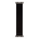 Curea Textilă OBAL:ME pentru Apple Watch 42-49mm, M/L, Negru/Portocaliu (Bakr, 57983126806) by www.silkase.ro