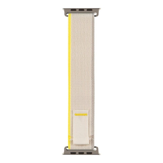 Curea Textilă OBAL:ME pentru Apple Watch 42-49mm, M/L, Bej/Galben Curea Textilă OBAL:ME pentru Apple Watch 42-49mm, M/L, Bej/Galben (Bakr, 57983126808) by www.silkase.ro