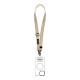 Snur de Gât (Curea Crossbody) OBAL:ME NeckTag Ribbon Rope, Bej (Ivory) Snur de Gât (Curea Crossbody) OBAL:ME NeckTag Ribbon Rope, Bej (Ivory) (Bakr, 57983126811) by www.silkase.ro