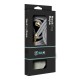 Snur de Gât (Curea Crossbody) OBAL:ME NeckTag Allure Rope, Gri Deschis (Bakr, 57983126813) by www.silkase.ro