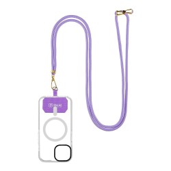 Snur de Gât (Curea Crossbody) OBAL:ME NeckTag Allure Rope, Mov Snur de Gât (Curea Crossbody) OBAL:ME NeckTag Allure Rope, Mov