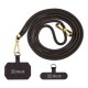 Snur de Gât (Curea Crossbody) OBAL:ME NeckTag Allure Rope, Negru Snur de Gât (Curea Crossbody) OBAL:ME NeckTag Allure Rope, Negru (Bakr, 57983126815) by www.silkase.ro