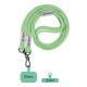 Snur de Gât (Curea Crossbody) OBAL:ME NeckTag Trio Rope, Verde (Mint Green) Snur de Gât (Curea Crossbody) OBAL:ME NeckTag Trio Rope, Verde (Mint Green) (Bakr, 57983126818) by www.silkase.ro