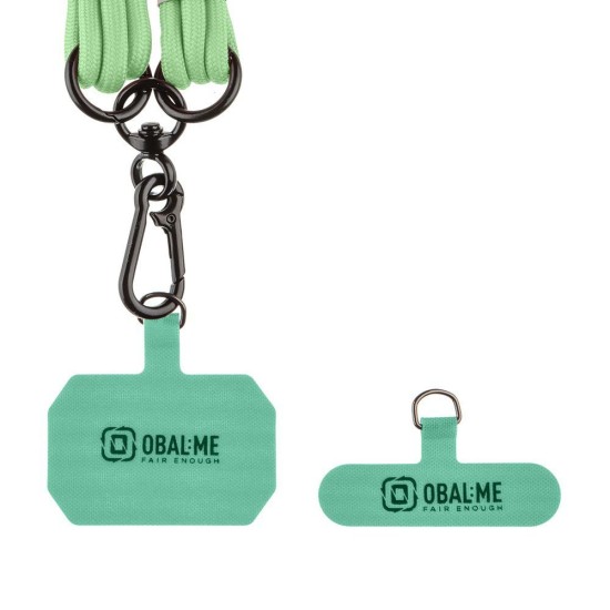Snur de Gât (Curea Crossbody) OBAL:ME NeckTag Trio Rope, Verde (Mint Green) Snur de Gât (Curea Crossbody) OBAL:ME NeckTag Trio Rope, Verde (Mint Green) (Bakr, 57983126818) by www.silkase.ro