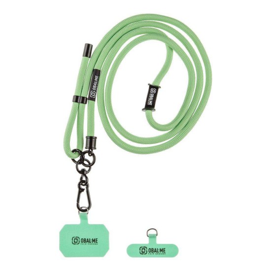 Snur de Gât (Curea Crossbody) OBAL:ME NeckTag Rope, Verde (Mint Green) Snur de Gât (Curea Crossbody) OBAL:ME NeckTag Rope, Verde (Mint Green) (Bakr, 57983126822) by www.silkase.ro