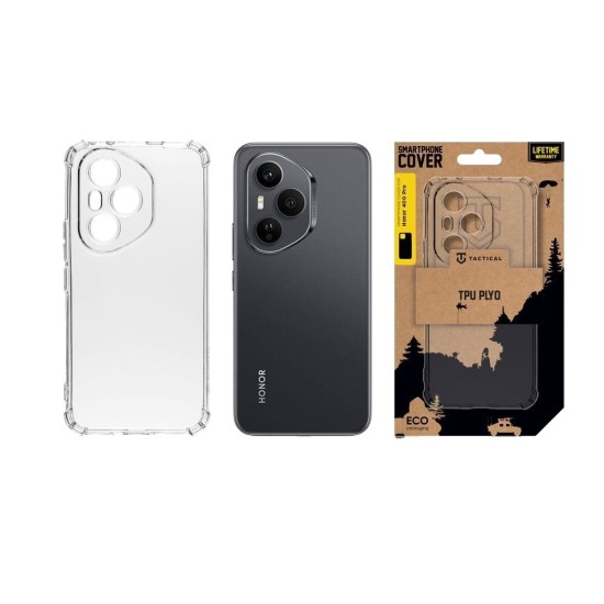 Husa Tactical TPU Plyo pentru Honor 400 Pro, Transparentă Husa Tactical TPU Plyo pentru Honor 400 Pro, Transparentă (Bakr, 57983126833) by www.silkase.ro