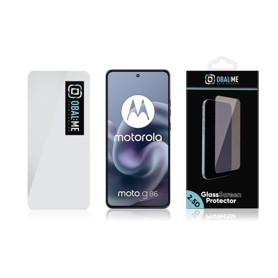 Folie de Sticlă OBAL:ME 2.5D pentru Motorola G86 / G86 Power, Transparentă (Bakr, 57983126933) by www.silkase.ro