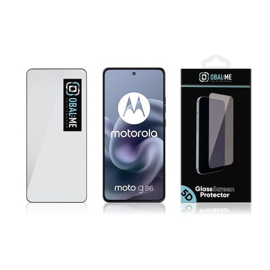 Folie de Sticlă 5D OBAL:ME pentru Motorola G86 / G86 Power, Neagră (Bakr, 57983126934) by www.silkase.ro