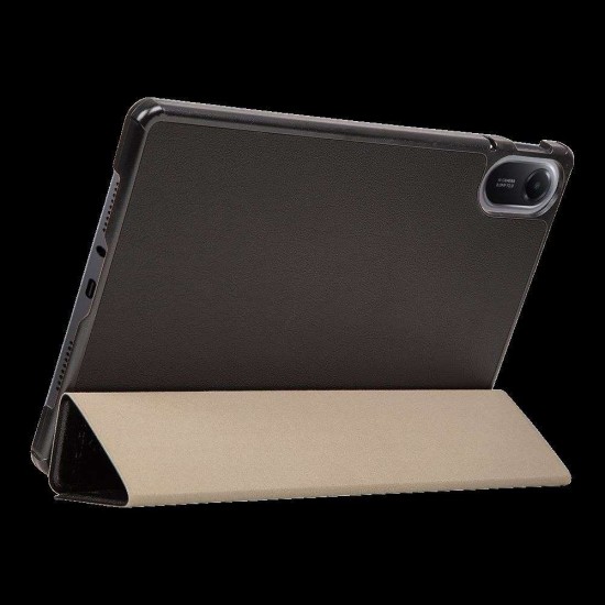 Husa Tactical Book Tri Fold pentru Xiaomi Redmi Pad 2 (11"), Neagra (Bakr, 57983127012) by www.silkase.ro