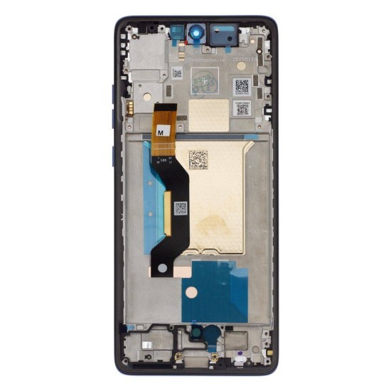 Modul Display LCD cu Touchscreen și Ramă pentru Motorola Edge 60, Albastru (Gibraltar Sea) (Service Pack) (Bakr, 5D68C29943) by www.silkase.ro