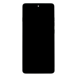 Modul Display LCD cu Touchscreen și Ramă pentru Motorola Edge 60 Pro, Negru (Shadow) (Service Pack)