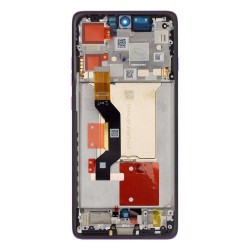 Modul Display LCD cu Touchscreen și Ramă pentru Motorola Edge 60 Pro, Mov (Sparkling Grape) (Service Pack)