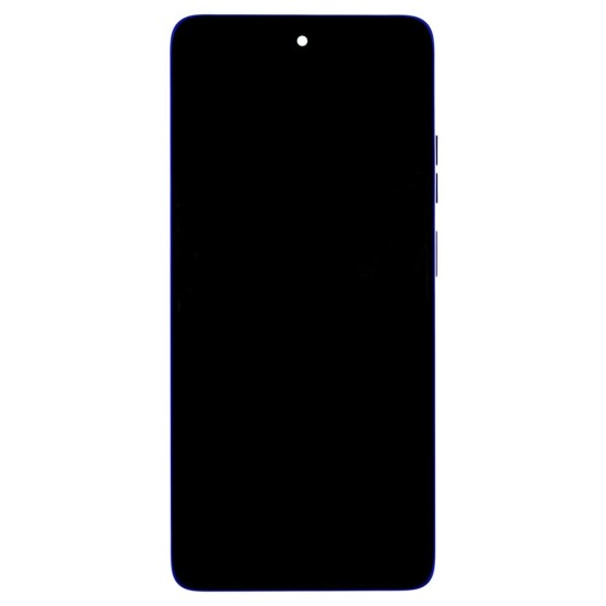 Modul Display LCD cu Touchscreen și Ramă pentru Motorola G56, Albastru (Dazzling Blue) (Service Pack) (Bakr, 5D68C30210) by www.silkase.ro
