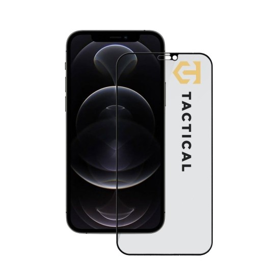 Folie de Sticlă Privacy 5D Tactical Glass Shield Stealth pentru Apple iPhone 12 / 12 Pro, Neagră Folie de Sticlă Privacy 5D Tactical Glass Shield Stealth pentru Apple iPhone 12 / 12 Pro, Neagră (Bakr, 57983127186) by www.silkase.ro