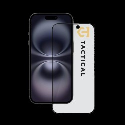Folie de Sticlă Privacy 5D Tactical Glass Shield Stealth pentru Apple iPhone 15 / 16, Neagră