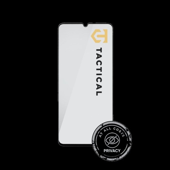 Folie de Sticlă Privacy 5D Tactical Glass Shield Stealth pentru Samsung Galaxy A05 / A05s, Neagră (Bakr, 57983127199) by www.silkase.ro