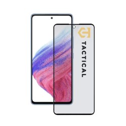 Folie de Sticlă Privacy 5D Tactical Glass Shield Stealth pentru Samsung Galaxy A52 / A52s / A53 5G, Neagră