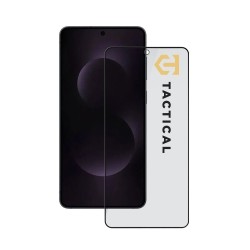 Folie de Sticlă Privacy 5D Tactical Glass Shield Stealth pentru Samsung Galaxy S25 Edge, Neagră