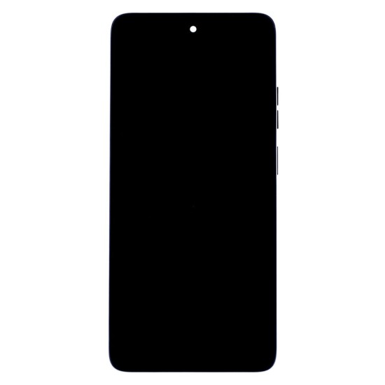 Modul Display LCD cu Touchscreen și Ramă pentru Motorola G56, Negru (Black Oyster) (Service Pack) (Bakr, 5D68C30208) by www.silkase.ro